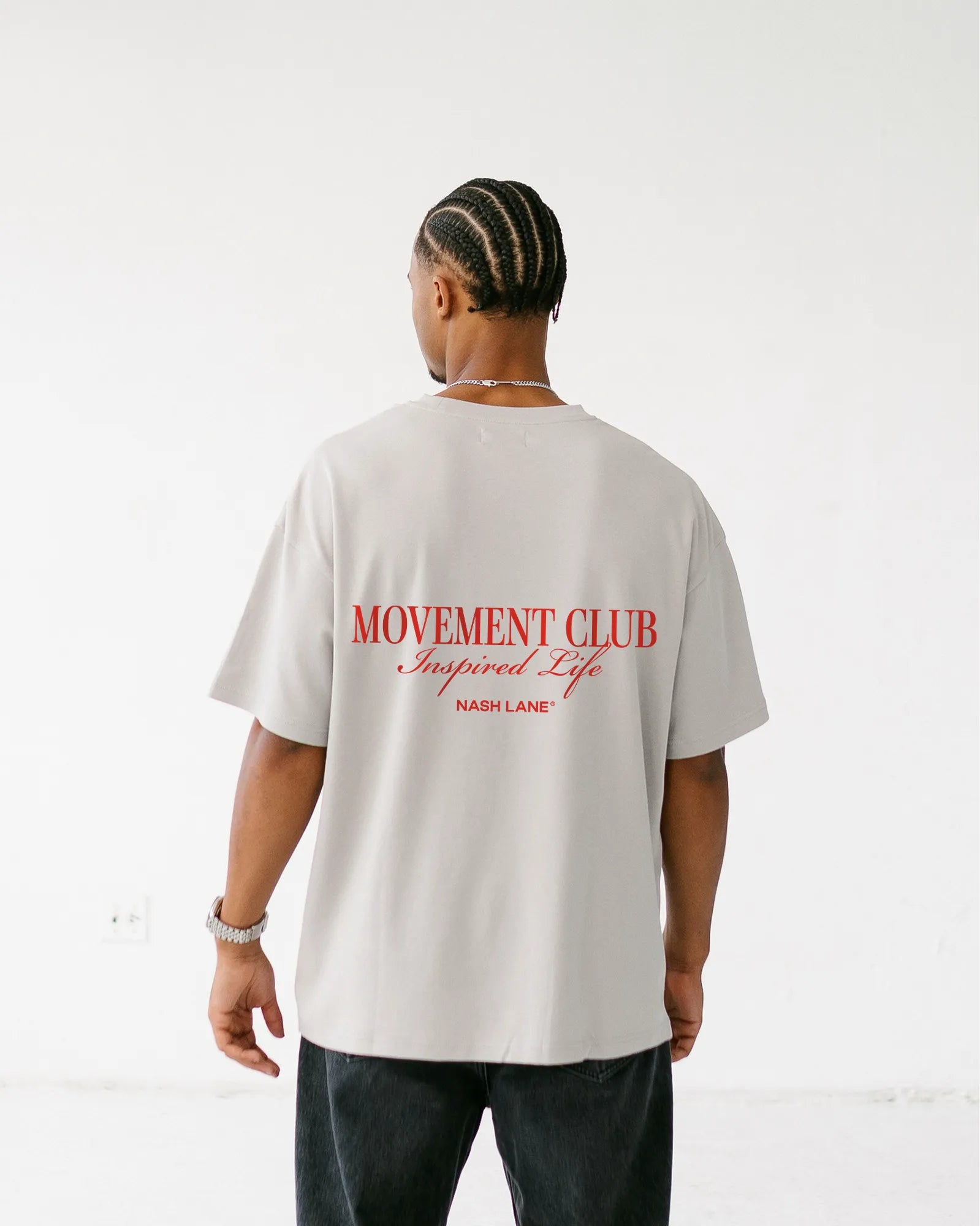 Movement Club Tee Grey