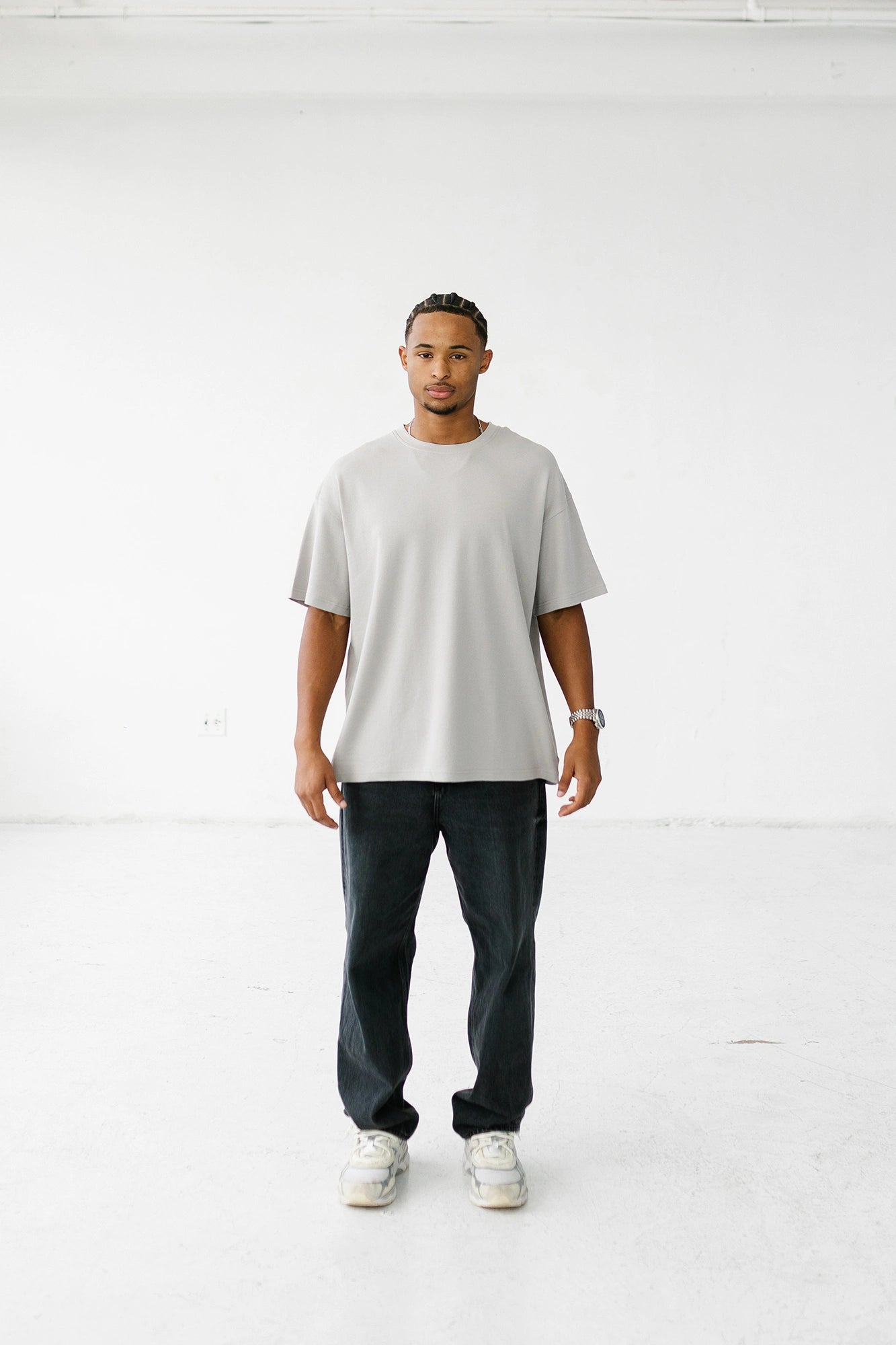 Blank Tee Grey