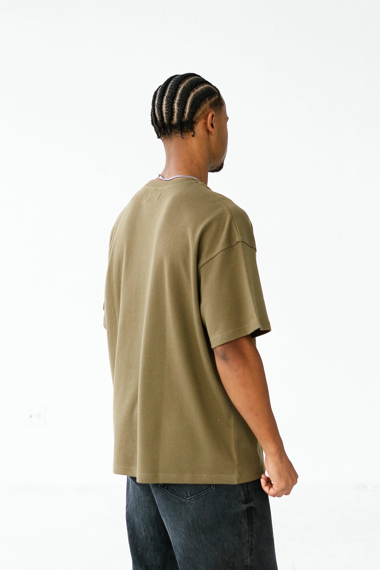 Blank Tee Forest Green