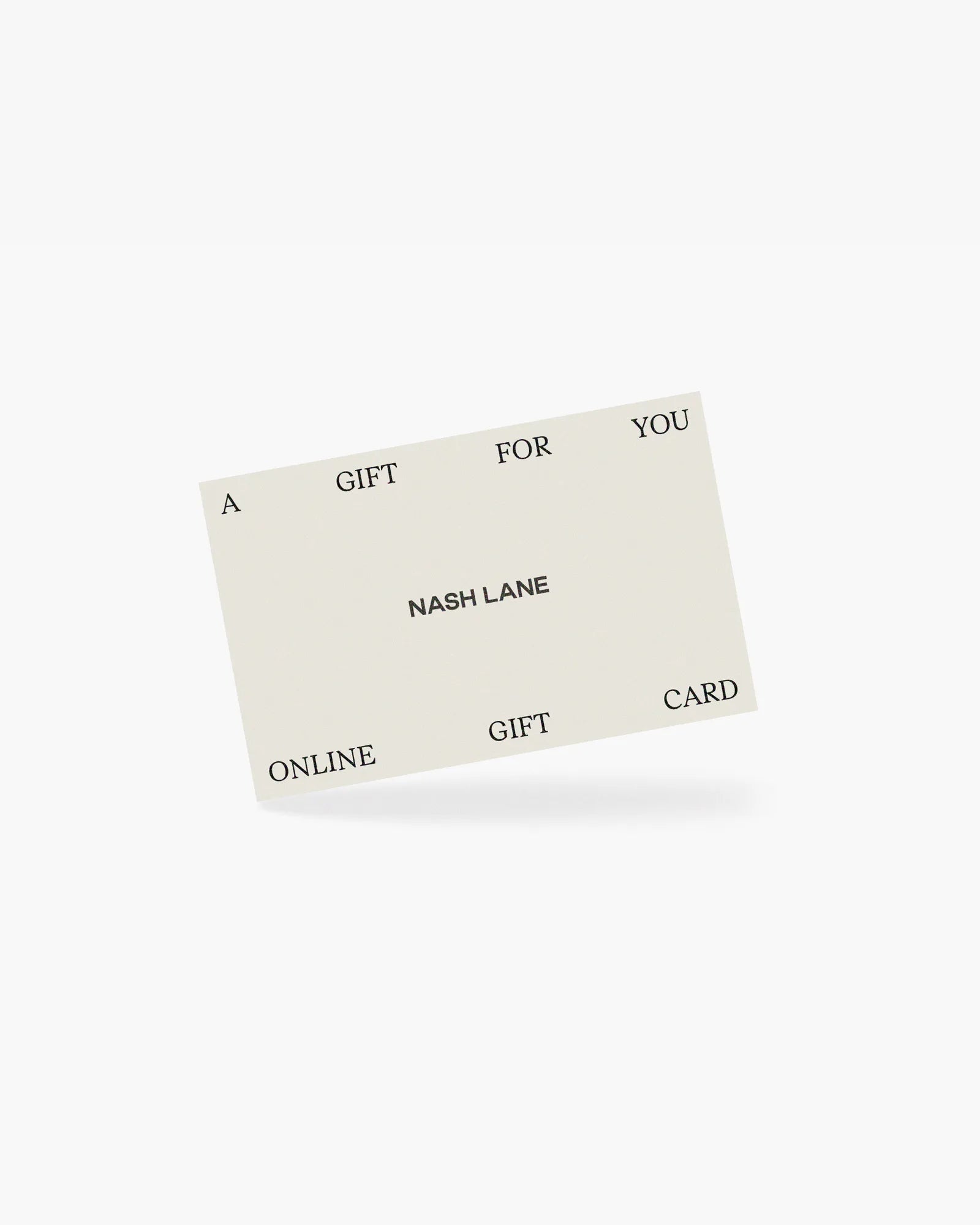 Online Gift Card