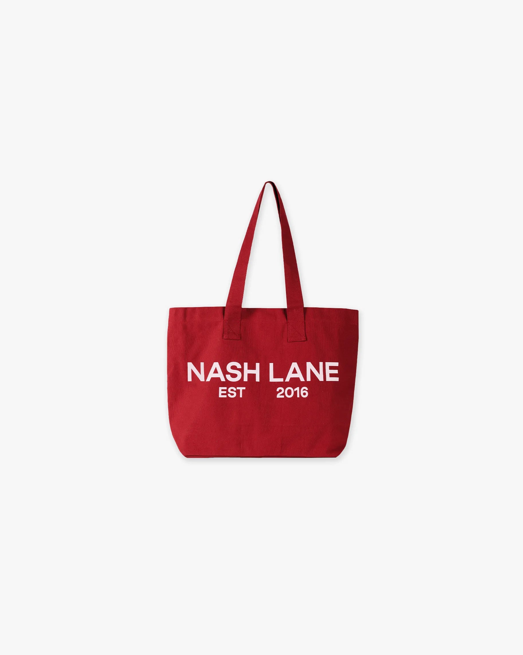 Essential Custom Tote - Cherry Red